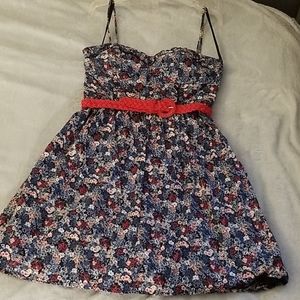 Cute and girly floral dress